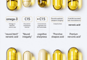 Nervonic acid supplement display