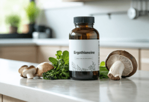 Ergothioneine supplement bottle
