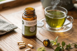 Ergothioneine supplement bottle