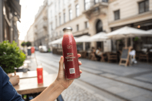 Nervonic acid drink café scene